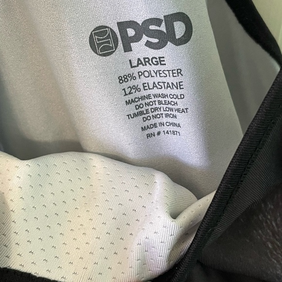 PSD Beast Mode Sports bra - Black Cat Eyes - Large - never worn - Picture 2 of 3